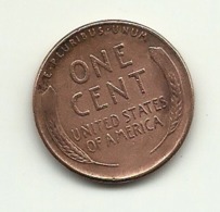 1949 - Stati Uniti 1 Cent      ------ - 1909-1958: Lincoln, Wheat Ears Reverse