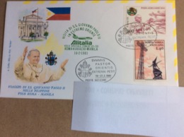 Vatican  : Enveloppe Premier Jour : Visite De Jean Paul II En Extrême Orient, 02/81 - Other & Unclassified