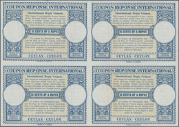 Ceylon / Sri Lanka: 1945. International Reply Coupon 35 Cents Of A Rupee (London Type) In An Unused - Sri Lanka (Ceylan) (1948-...)