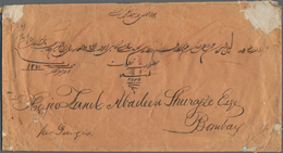 Hongkong - Treaty Ports: Canton, 1853, Red "CANTON / PAID" On Cover W. On Reverse "CANTON 9 NO 53" A - Sonstige & Ohne Zuordnung