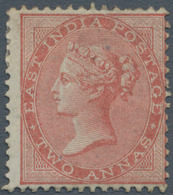 Indien: 1856-64 QV 2a. Dull Pink, Unused With Small Parts Of Gum (toned), Good Perforation And Fresh - Sonstige & Ohne Zuordnung