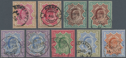 Indien: 1902-11 KEVII. High Values, From Even Two Shades Of 2r., 3r. And 5r. And Singles Of 10r., 15 - Andere & Zonder Classificatie