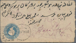 Indien - Feudalstaaten: KASCHMIR: 1877/1890, Three Postal Stationery Covers Of British India From SI - Andere & Zonder Classificatie