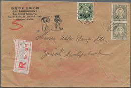 Japanische Besetzung  WK II - China - Zentralchina / Central China: 1944, Nanking Govt. 4th Annivers - 1943-45 Shanghai & Nanking