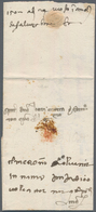 Jordanien: 1501, August 19, Folded Merchant Envelope From Damascus To Amman, Message "merchant Alvis - Jordanien