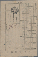 Korea-Nord: 1949, Thanks Telegram Pmkd. "Pyongyang-Central 49.12.2" To Russian Troop With Answer Fro - Corée Du Nord