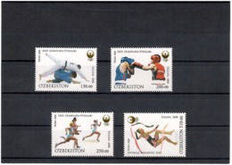 Uzbekistan 2008. Beijing 2008. 4v: 150, 200, 250, 310   Michel # 784-87 - Uzbekistan