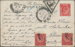 Malaiische Staaten - Straits Settlements: 1912, 3 C Red KEVII, Uncancelled, Invalid Usage As Single - Straits Settlements