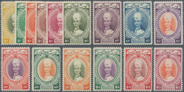 Malaiische Staaten - Kelantan: 1937, KELANTAN Sultan Ismail Complete Set Of 15 Values, Mint Light Hi - Kelantan