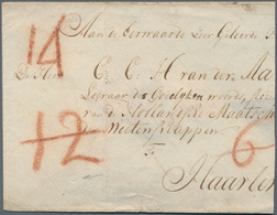 Niederländisch-Indien: 1780, Stampless Cover From Batavia, Dated 3 May 1780, To Haarlem In The Nethe - Nederlands-Indië