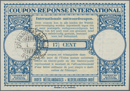 Niederländisch-Indien: 1940, International Reply Coupon IRC, 17 1/2 C. Canc. "PANGALAN-SOESOE 25.1.4 - Netherlands Indies