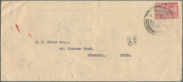 Thailand: 1935/41, Two Air Mail Covers, 1939 By KLM To Germany 75 St. Rate And 1941 By Dai Nippon To - Thailand