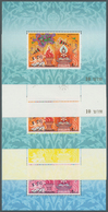 Thailand: 1997. Progressive Proof (11 Phases Inclusive Original) For A Souvenir Sheet Of The ASALHAP - Thaïlande