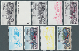 Thailand: 1997. Progressive Proof (8 Phases) For The First 9b Value Of The Letter Writing Week Set S - Thaïlande