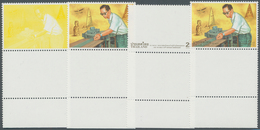 Thailand: 1997. Progressive Proof (9 Phases Inclusive Original) As Vertical Units With Blank Field A - Thaïlande
