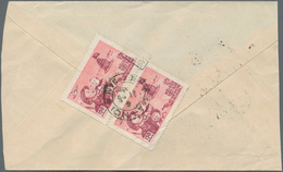 Vietnam-Nord (1945-1975): 1955. Surface Letter With A Mixed Franking Of Michel Nr. 25 To China From - Viêt-Nam