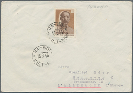 Vietnam-Nord (1945-1975): 1957. Surface Letter With A Single Franking Of Michel Nr. 60a From March 1 - Viêt-Nam