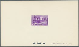 Vietnam-Süd (1951-1975): 1963, "Battle Against Hunger", Cpl Set In Four De-LUXE Sheets On White Card - Vietnam