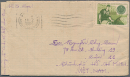 Vietnam, Soz. Republik (ab 1975): 1983/84, Two Covers From Vietnamese Soldier In KPC Kampuchea To Vi - Vietnam