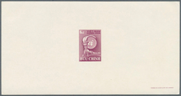 Vietnam - Besonderheiten: 1958, Epreuves De Luxe (14 Of 5 Issues) W. Imprint De La Rue London, Some - Vietnam