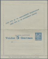 Thematik: Anzeigenganzsachen / Advertising Postal Stationery: 1890 (approx.), France. Advertising Le - Zonder Classificatie