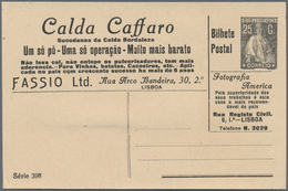 Thematik: Anzeigenganzsachen / Advertising Postal Stationery: 1912 (ca.), Portugal. Advertising Post - Zonder Classificatie