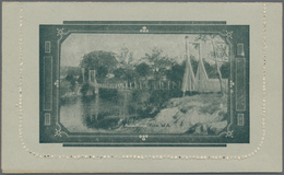 Thematik: Bauwerke-Brücken / Buildings-bridges: 1914, Lettercard KGV 1d. Die II (spur In Left Value - Ponts