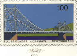 Thematik: Bauwerke-Brücken / Buildings-bridges: 2000, Bund, Nicht Angenommener Künstlerentwurf (26x1 - Brücken