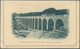 Thematik: Eisenbahn / Railway: 1901/1910, Argentina. Lot Of 3 Illustrated Letter Cards 4 Centavos Ea - Trains