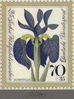 Thematik: Flora, Botanik / Flora, Botany, Bloom: 1974, Bund, Nicht Angenommener Künstlerentwurf (17x - Altri & Non Classificati