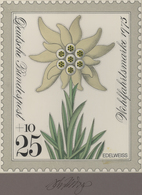 Thematik: Flora, Botanik / Flora, Botany, Bloom: 1975, Bund, Fast Identischer Künstlerentwurf (17x20 - Andere & Zonder Classificatie