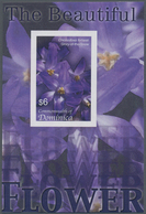 Thematik: Flora, Botanik / Flora, Botany, Bloom: 2005, Dominica. Imperforate Souvenir Sheet (1 Value - Other & Unclassified