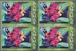 Thematik: Flora, Botanik / Flora, Botany, Bloom: 2006, Bahamas. Imperforate Block Of 4 For The 40c V - Autres & Non Classés
