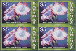 Thematik: Flora, Botanik / Flora, Botany, Bloom: 2006, Bahamas. Imperforate Block Of 4 For The $5 Va - Andere & Zonder Classificatie