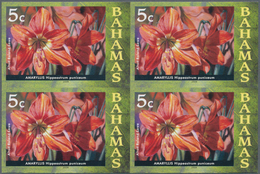 Thematik: Flora, Botanik / Flora, Botany, Bloom: 2008, Bahamas. Imperforate Block Of 4 For The 5c Va - Andere & Zonder Classificatie