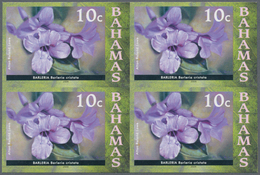 Thematik: Flora, Botanik / Flora, Botany, Bloom: 2008, Bahamas. Imperforate Block Of 4 For The 10c V - Andere & Zonder Classificatie