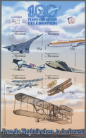 Thematik: Flugzeuge, Luftfahrt / Airoplanes, Aviation: 2003, MICRONESIA: 100 Years Of Aviation Celeb - Flugzeuge
