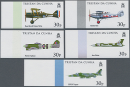 Thematik: Flugzeuge, Luftfahrt / Airoplanes, Aviation: 2008, TRISTAN DA CUNHA: 90 Years Royal Air Fo - Avions