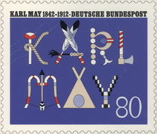 Thematik: Indianer / Native American: 1987,Bund, Nicht Angenommener Künstlerentwurf (17,5x20) Von Pr - Ohne Zuordnung