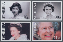 Thematik: Königtum, Adel / Royalty, Nobility: 2006, ST. HELENA: 80th Birthday Of QEII Complete IMPER - Königshäuser, Adel