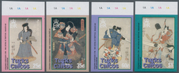 Thematik: Malerei, Maler / Painting, Painters: 2003, TURKS & CAICOS ISLANDS: Japanese Paintings And - Sonstige & Ohne Zuordnung