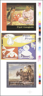 Thematik: Malerei, Maler / Painting, Painters: 2004, TUVALU: Paintings Miniature Sheets Of Picasso, - Sonstige & Ohne Zuordnung