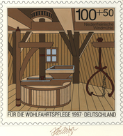 Thematik: Mühlen / Mills: 1997, Bund, Nicht Angenommener Künstlerentwurf (21,5x21,5) Von Prof. H.Sch - Mühlen