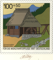 Thematik: Mühlen / Mills: 1997, Bund, Nicht Angenommener Künstlerentwurf (21,5x21,5) Von Prof. H.Sch - Moulins