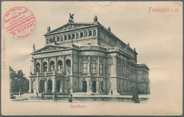 Thematik: Musik-Oper / Music-opera: 1905 (ca.), German Reich. Private Postcard 5p Germania With Reve - Música