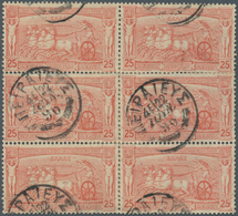 Thematik: Olympische Spiele / Olympic Games: 1896, Greece. Olympic Stamp "25 L Red Chariot Driving" - Other & Unclassified