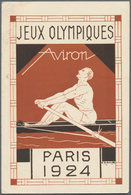 Thematik: Olympische Spiele / Olympic Games: 1924, France. Olympic Postcard 15c Green Pasteur With R - Autres & Non Classés