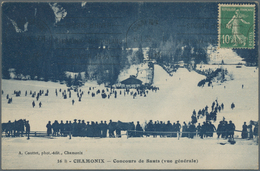 Thematik: Olympische Spiele / Olympic Games: 1924, Frankreich, Maschinen-o CHAMONIX "Sports D'Hiver/ - Autres & Non Classés