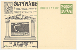 Thematik: Olympische Spiele / Olympic Games: 1928, Niederlande, GSK 3 C. Mit Vs. Schwarzem Zudruck " - Autres & Non Classés