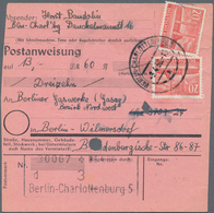 Thematik: Olympische Spiele / Olympic Games: 1956, Berlin. Multiple Franking With Two Times "20pf Ol - Andere & Zonder Classificatie
